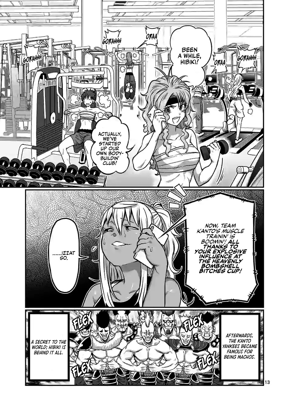 Danberu nan kiro moteru? Chapter 115 page 14 - Chapter 115: Martial Muscle Menu Forearms