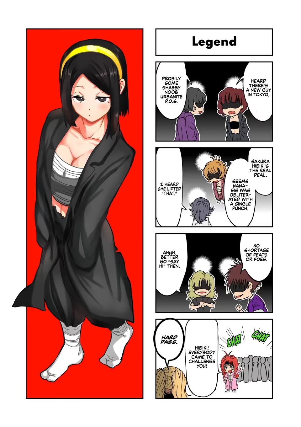 Danberu nan kiro moteru? Chapter 115 page 16 - Chapter 115: Martial Muscle Menu Forearms
