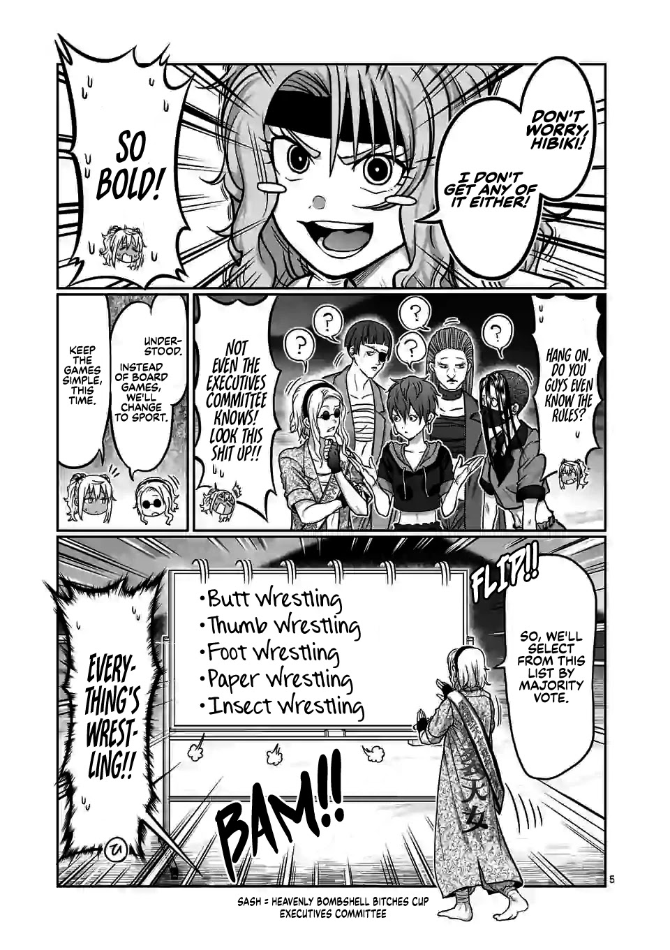 Danberu nan kiro moteru? Chapter 115 page 6 - Chapter 115: Martial Muscle Menu Forearms