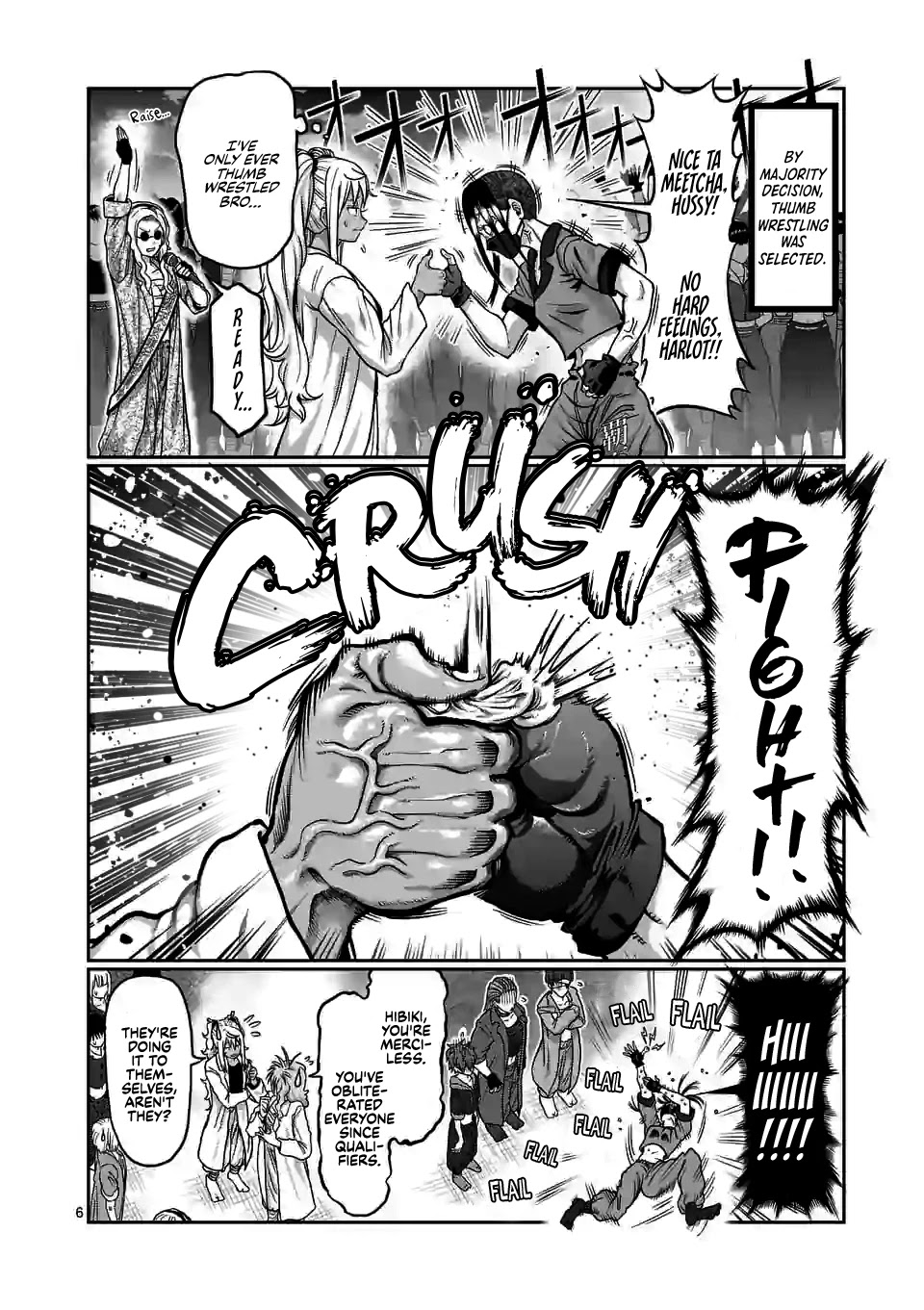 Danberu nan kiro moteru? Chapter 115 page 7 - Chapter 115: Martial Muscle Menu Forearms