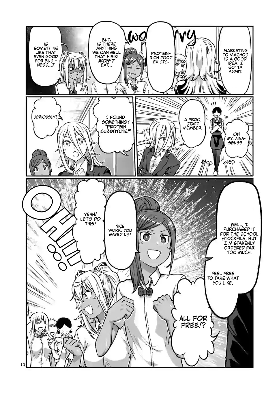 Danberu nan kiro moteru? Chapter 116 page 11 - Chapter 116: Protein Diet Alternatives