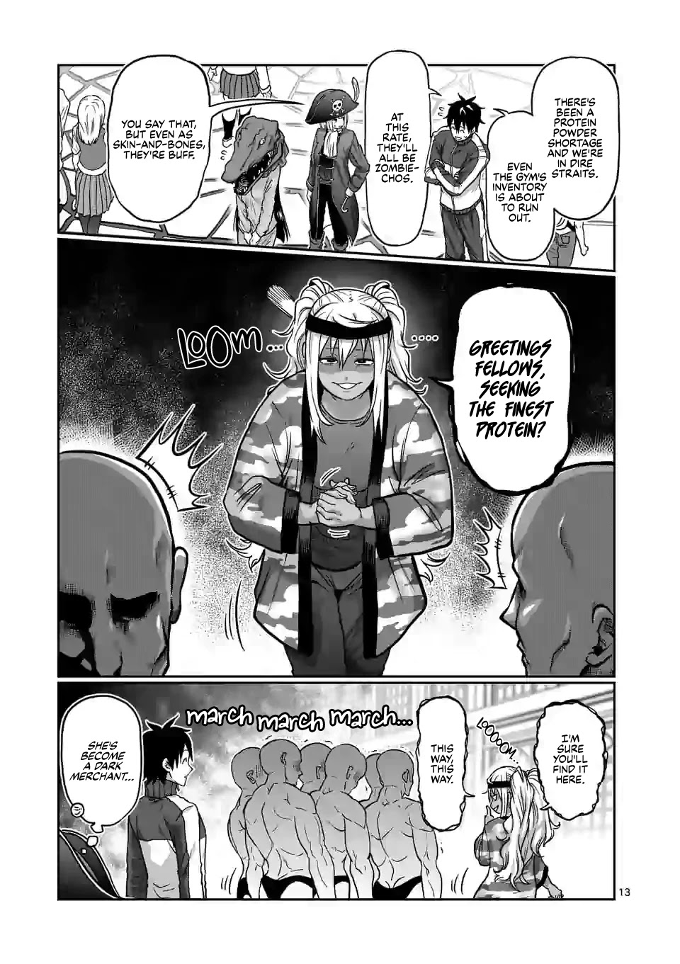 Danberu nan kiro moteru? Chapter 116 page 14 - Chapter 116: Protein Diet Alternatives