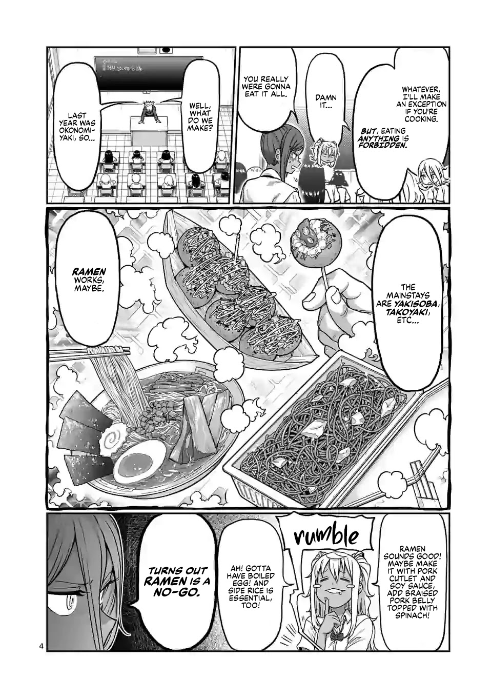 Danberu nan kiro moteru? Chapter 116 page 5 - Chapter 116: Protein Diet Alternatives