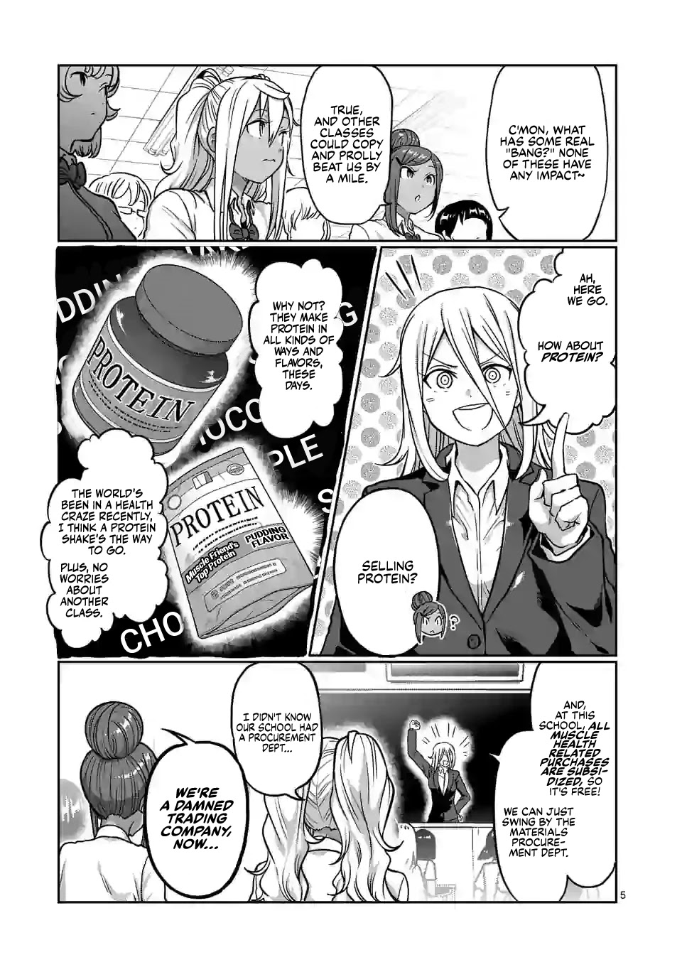 Danberu nan kiro moteru? Chapter 116 page 6 - Chapter 116: Protein Diet Alternatives