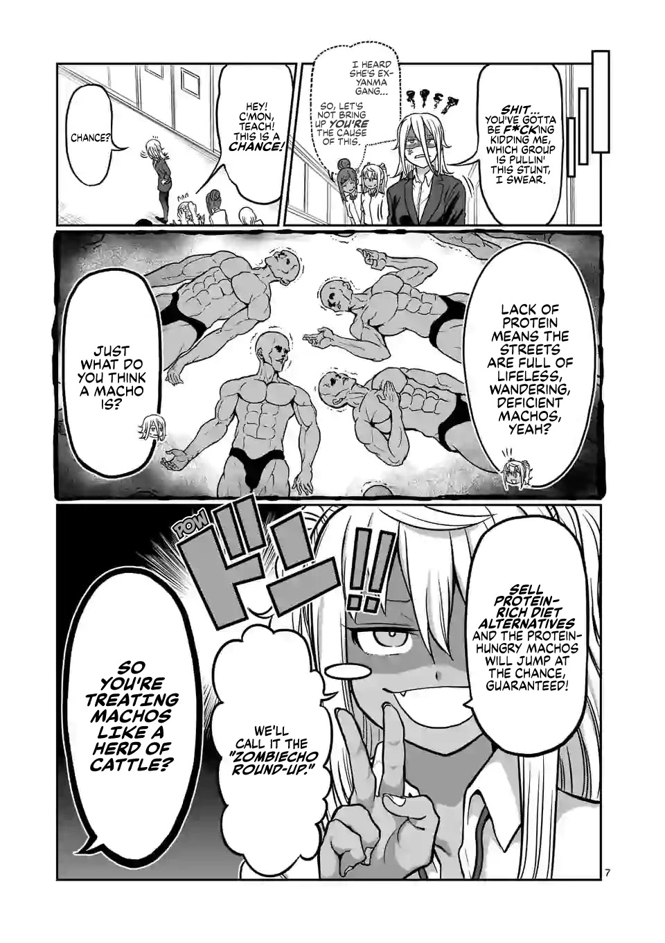 Danberu nan kiro moteru? Chapter 116 page 8 - Chapter 116: Protein Diet Alternatives