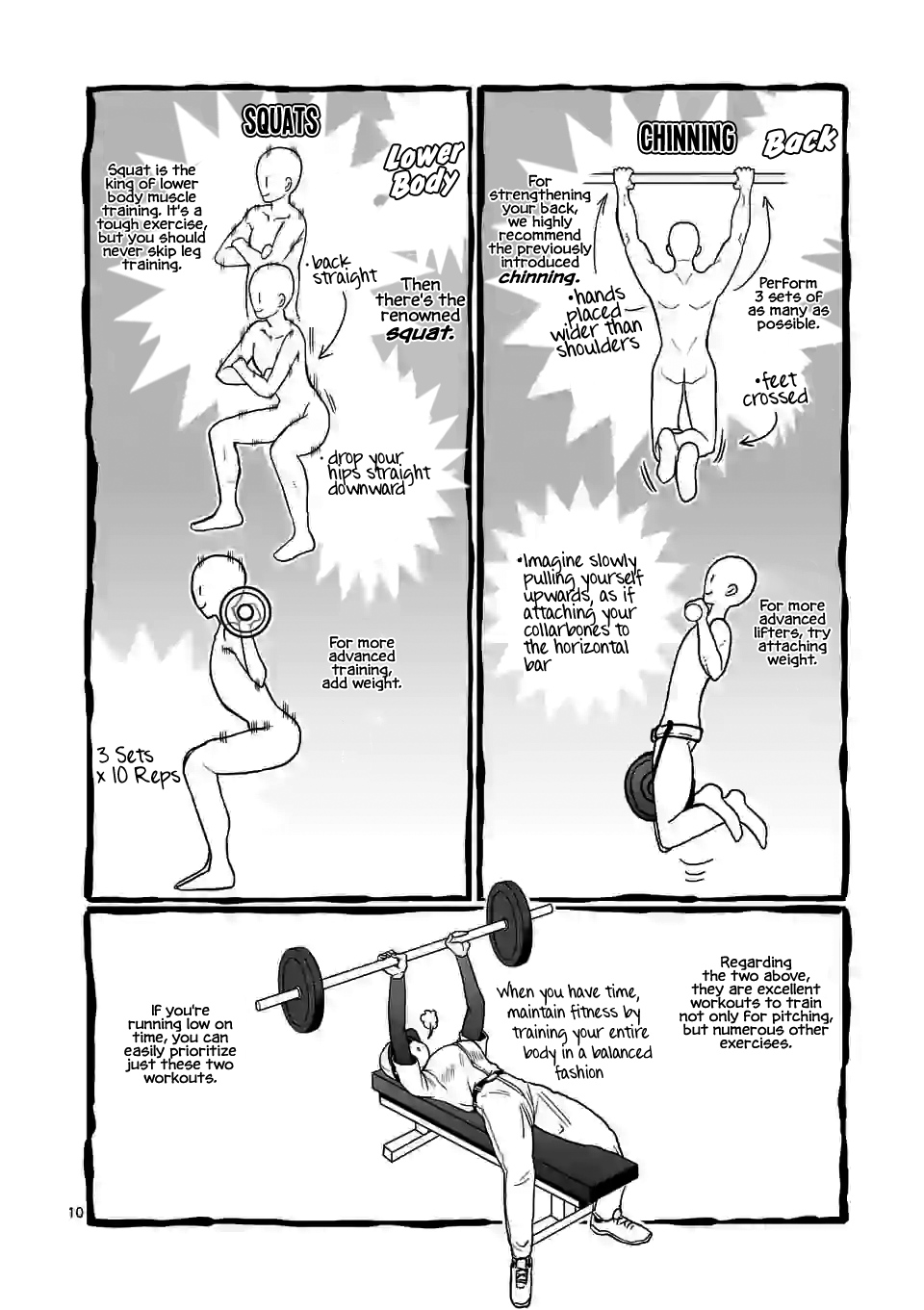 Danberu nan kiro moteru? Chapter 117 page 11 - Chapter 117: Pitching Training