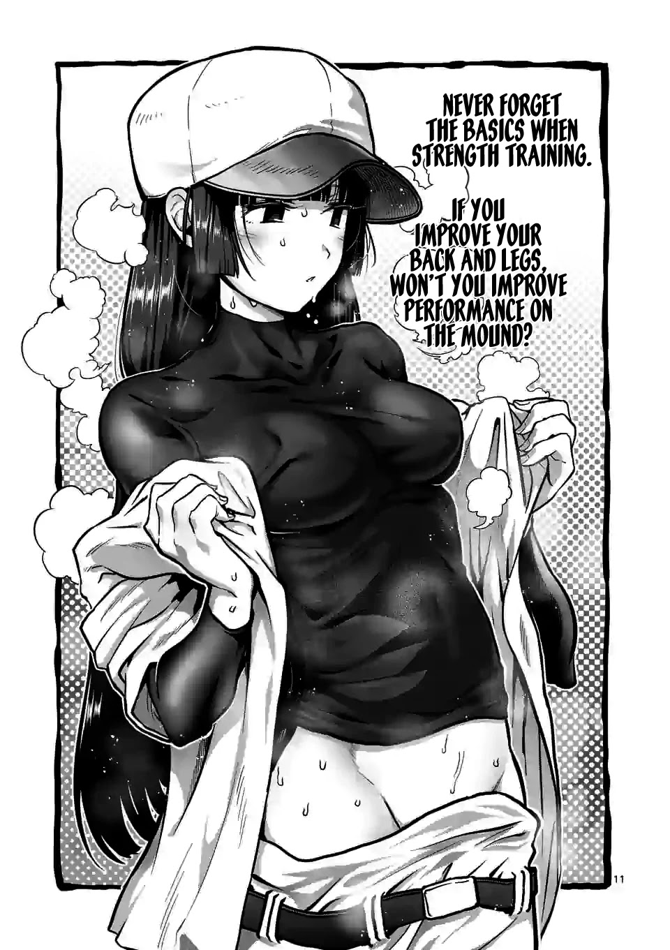 Danberu nan kiro moteru? Chapter 117 page 12 - Chapter 117: Pitching Training