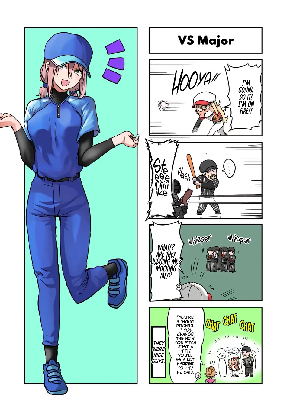 Danberu nan kiro moteru? Chapter 117 page 18 - Chapter 117: Pitching Training