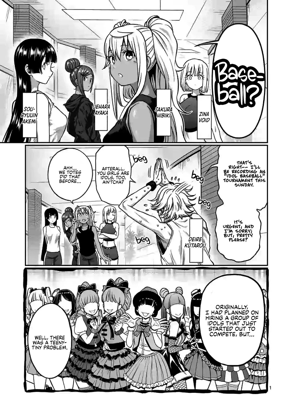Danberu nan kiro moteru? Chapter 117 page 2 - Chapter 117: Pitching Training
