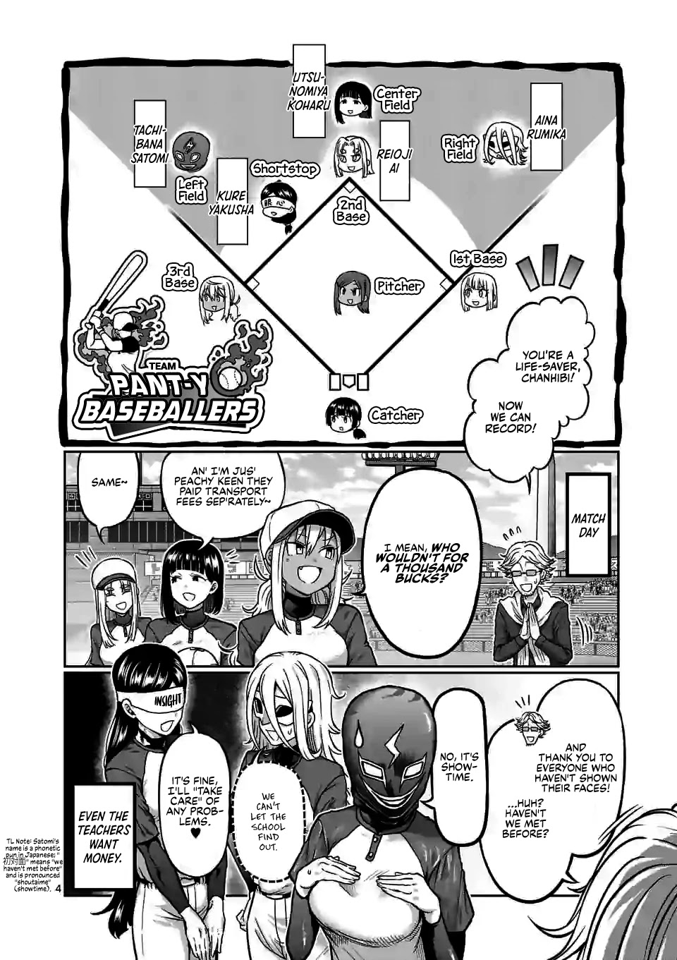 Danberu nan kiro moteru? Chapter 117 page 5 - Chapter 117: Pitching Training