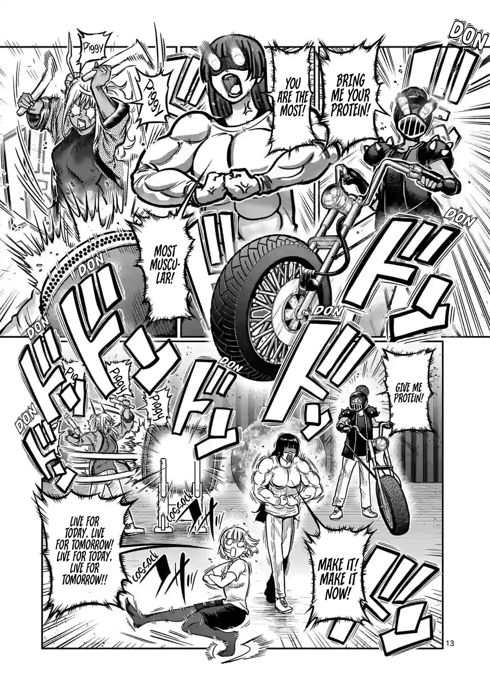 Danberu nan kiro moteru? Chapter 118 page 14 - Chapter 118: Abdominal Breathing