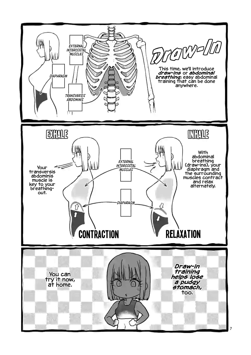 Danberu nan kiro moteru? Chapter 118 page 8 - Chapter 118: Abdominal Breathing