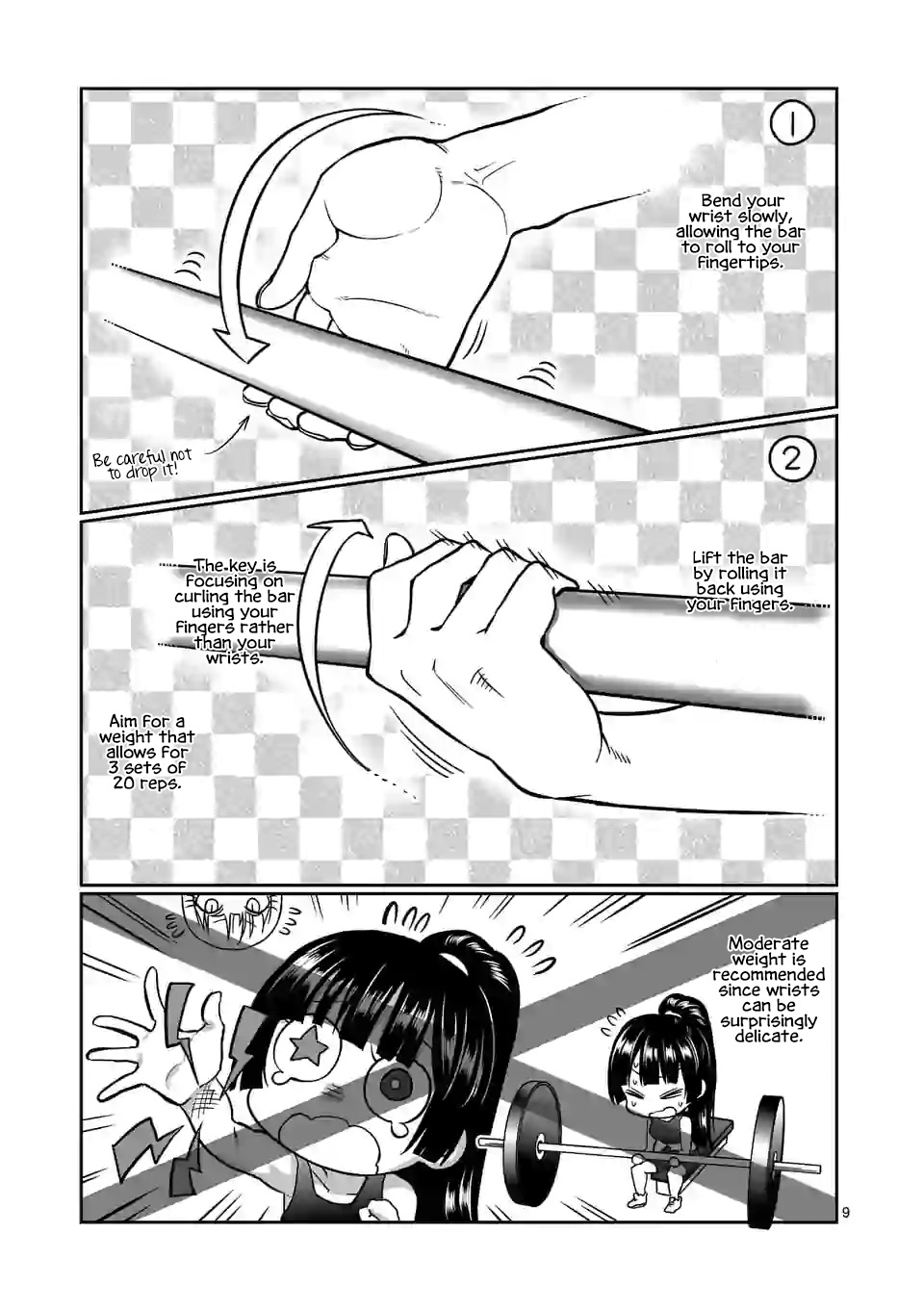 Danberu nan kiro moteru? Chapter 119 page 10 - Chapter 119: Finger Curls