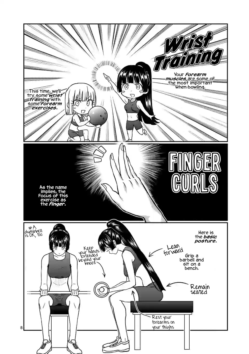 Danberu nan kiro moteru? Chapter 119 page 9 - Chapter 119: Finger Curls