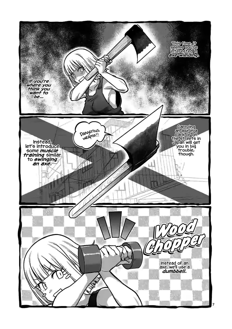 Danberu nan kiro moteru? Chapter 120 page 8 - Chapter 120: Wood Chopper
