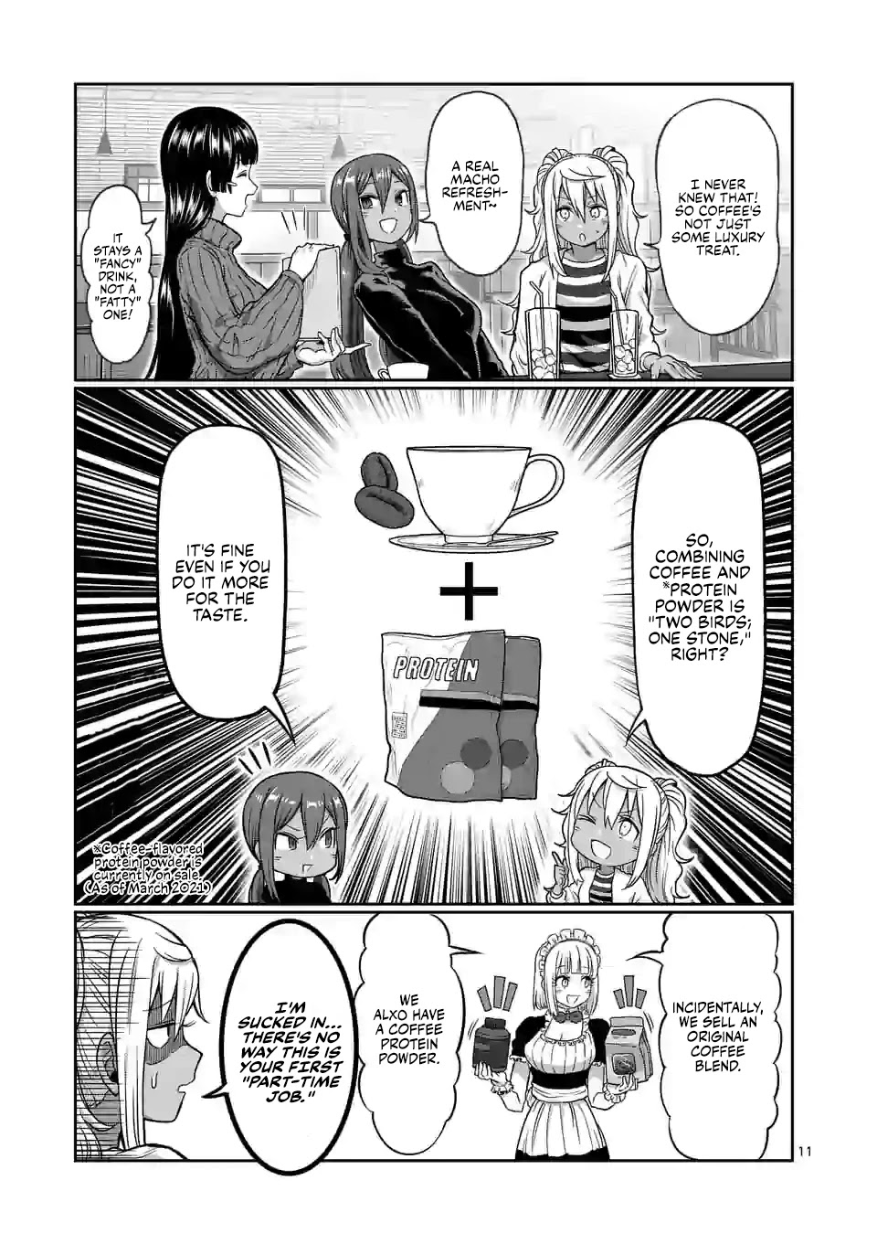 Danberu nan kiro moteru? Chapter 122 page 12 - Chapter 122: Coffee