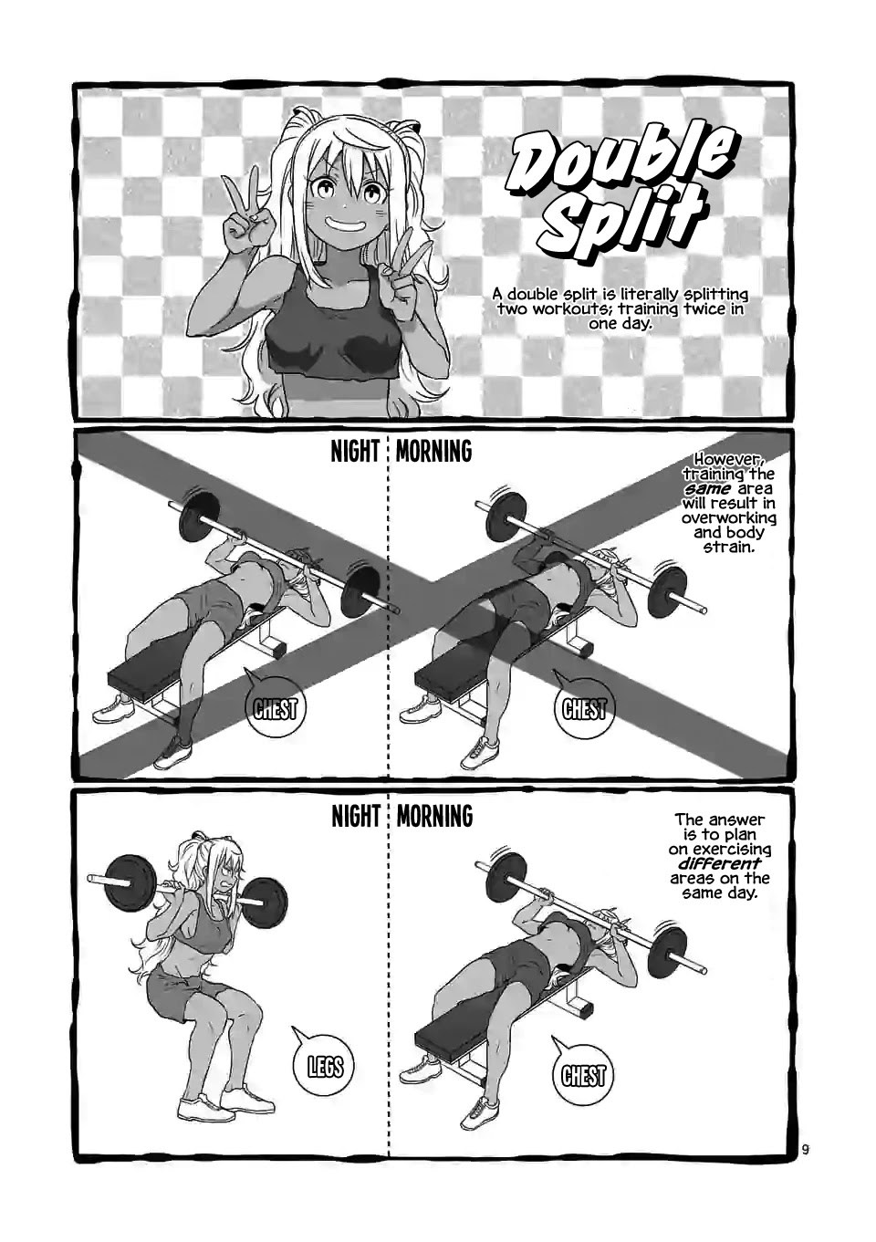 Danberu nan kiro moteru? Chapter 123 page 10 - Chapter 123: Double Split