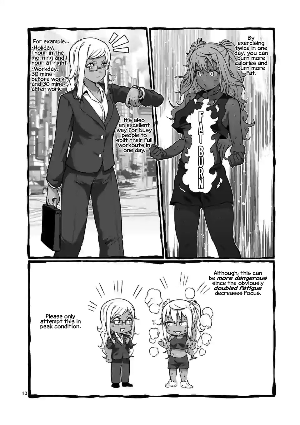 Danberu nan kiro moteru? Chapter 123 page 11 - Chapter 123: Double Split