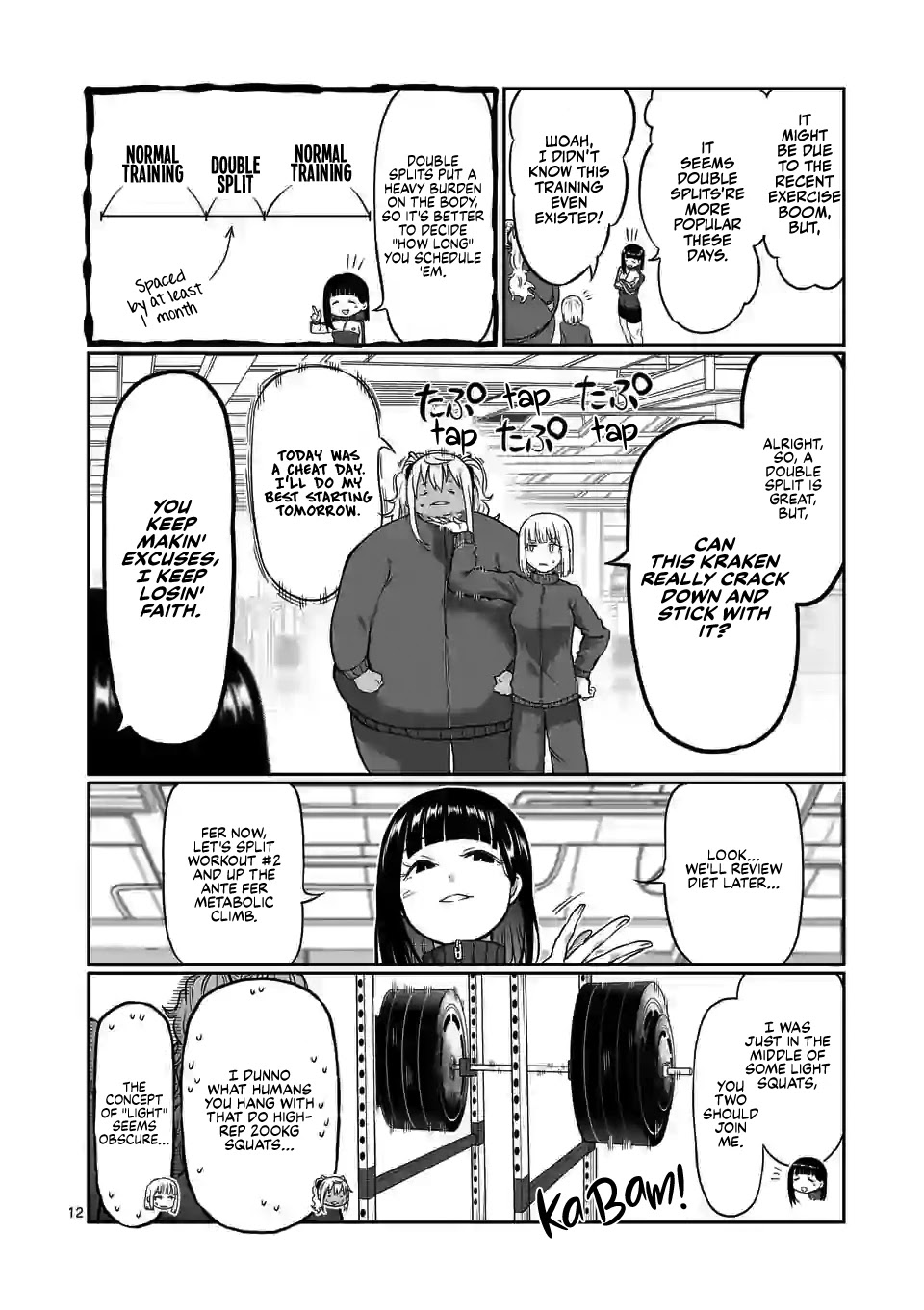 Danberu nan kiro moteru? Chapter 123 page 13 - Chapter 123: Double Split