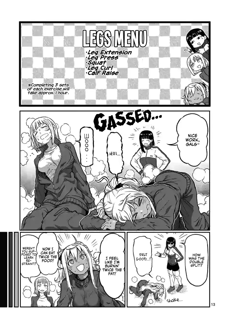 Danberu nan kiro moteru? Chapter 123 page 14 - Chapter 123: Double Split