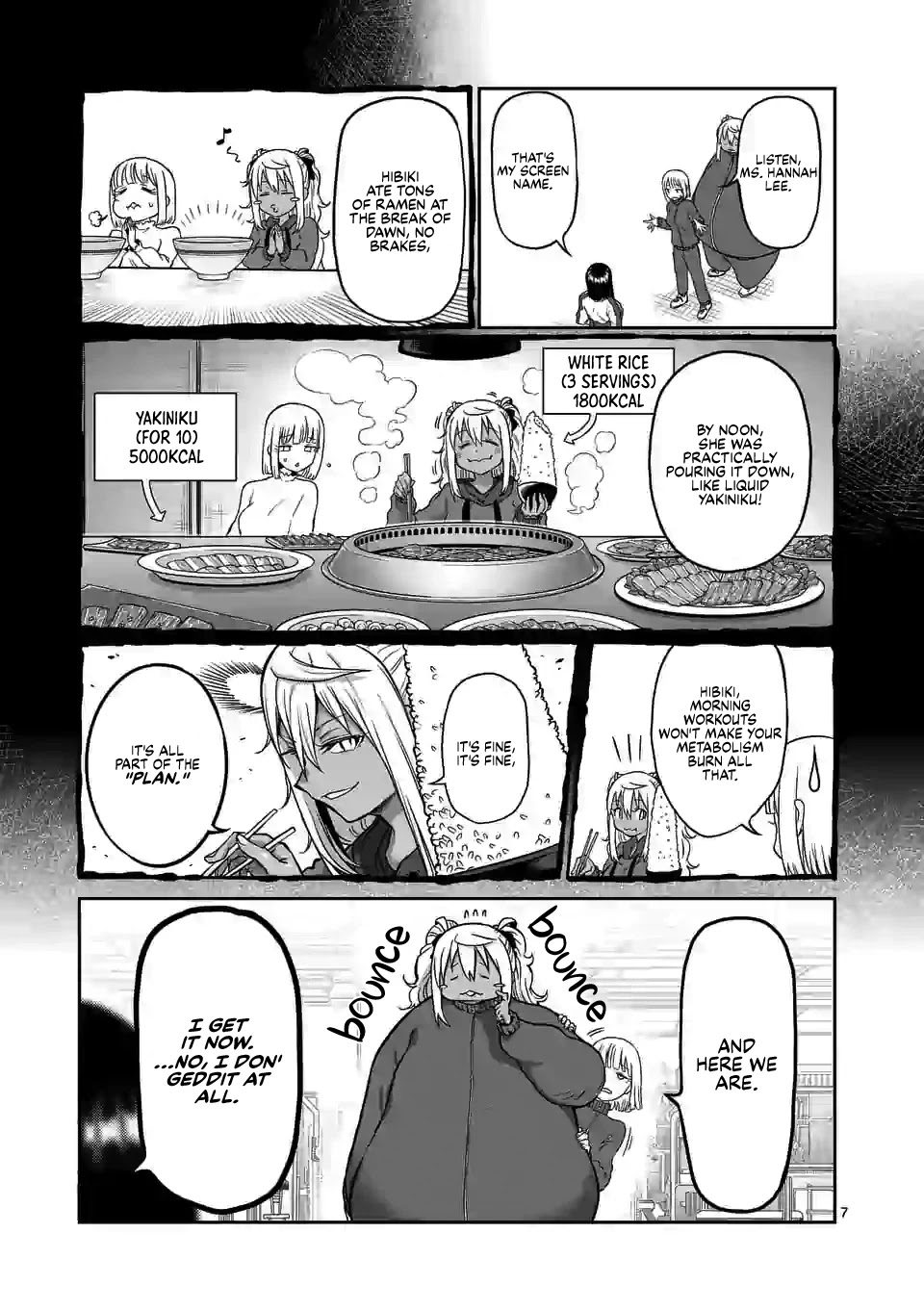 Danberu nan kiro moteru? Chapter 123 page 8 - Chapter 123: Double Split