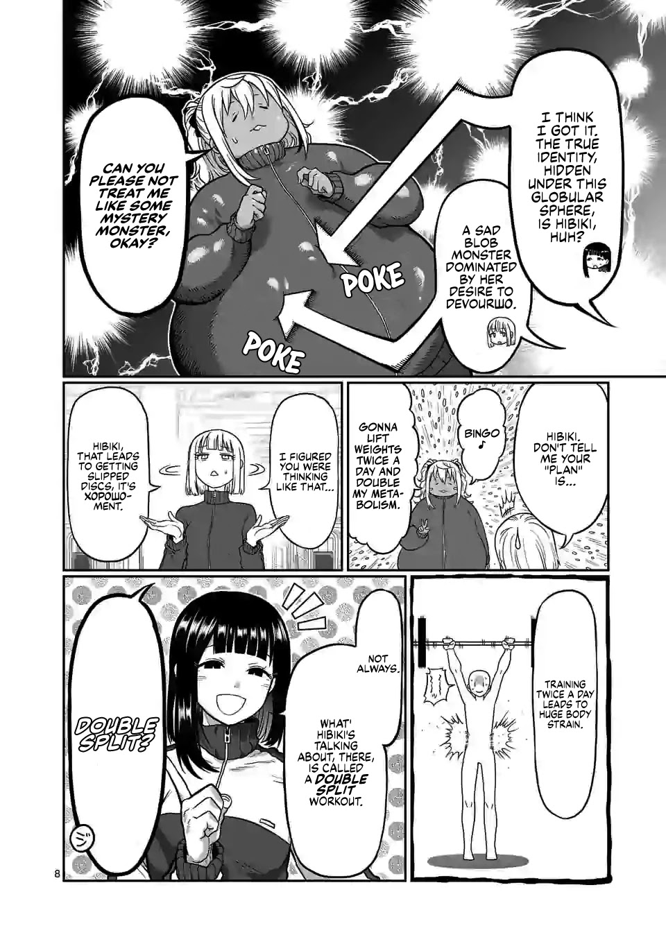 Danberu nan kiro moteru? Chapter 123 page 9 - Chapter 123: Double Split