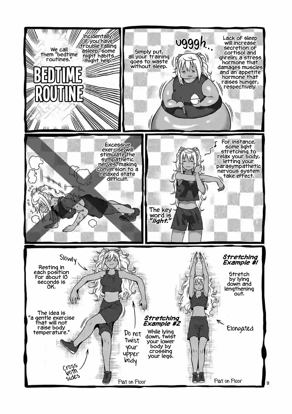 Danberu nan kiro moteru? Chapter 124 page 10 - Chapter 124: Muscles & Resting