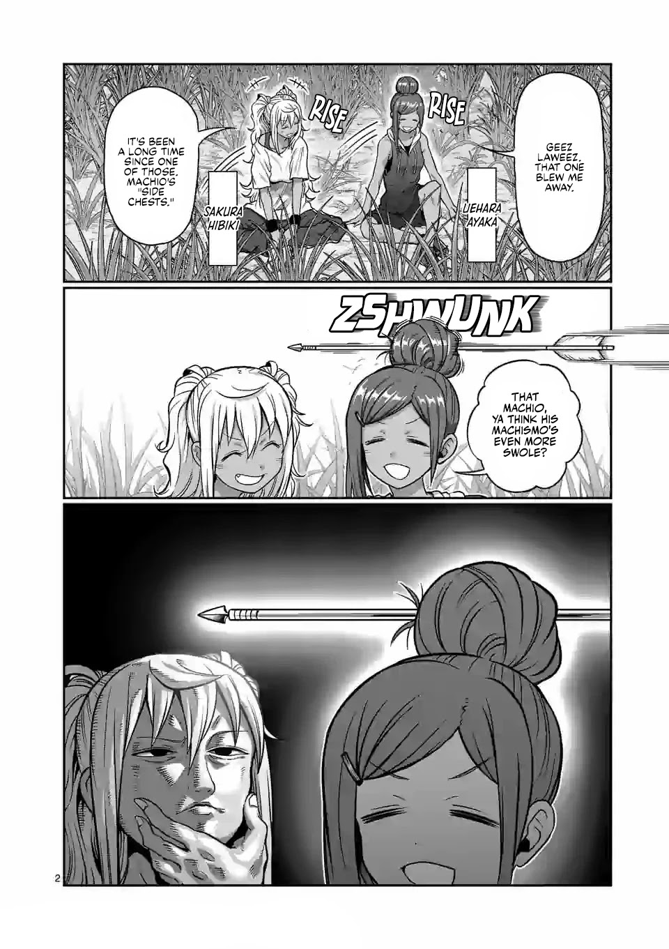 Danberu nan kiro moteru? Chapter 124 page 3 - Chapter 124: Muscles & Resting