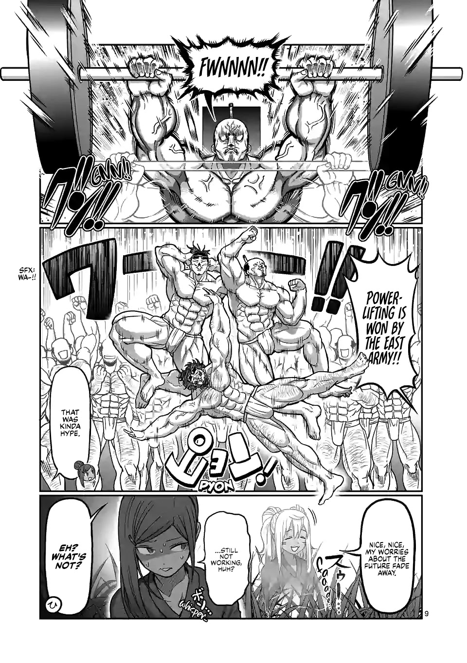 Danberu nan kiro moteru? Chapter 127 page 10 - Chapter 127: Powerlifting