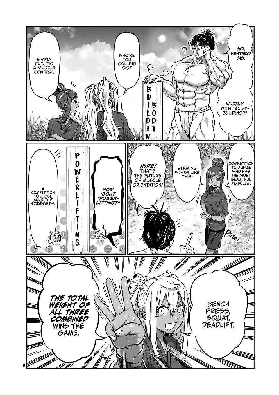 Danberu nan kiro moteru? Chapter 127 page 7 - Chapter 127: Powerlifting