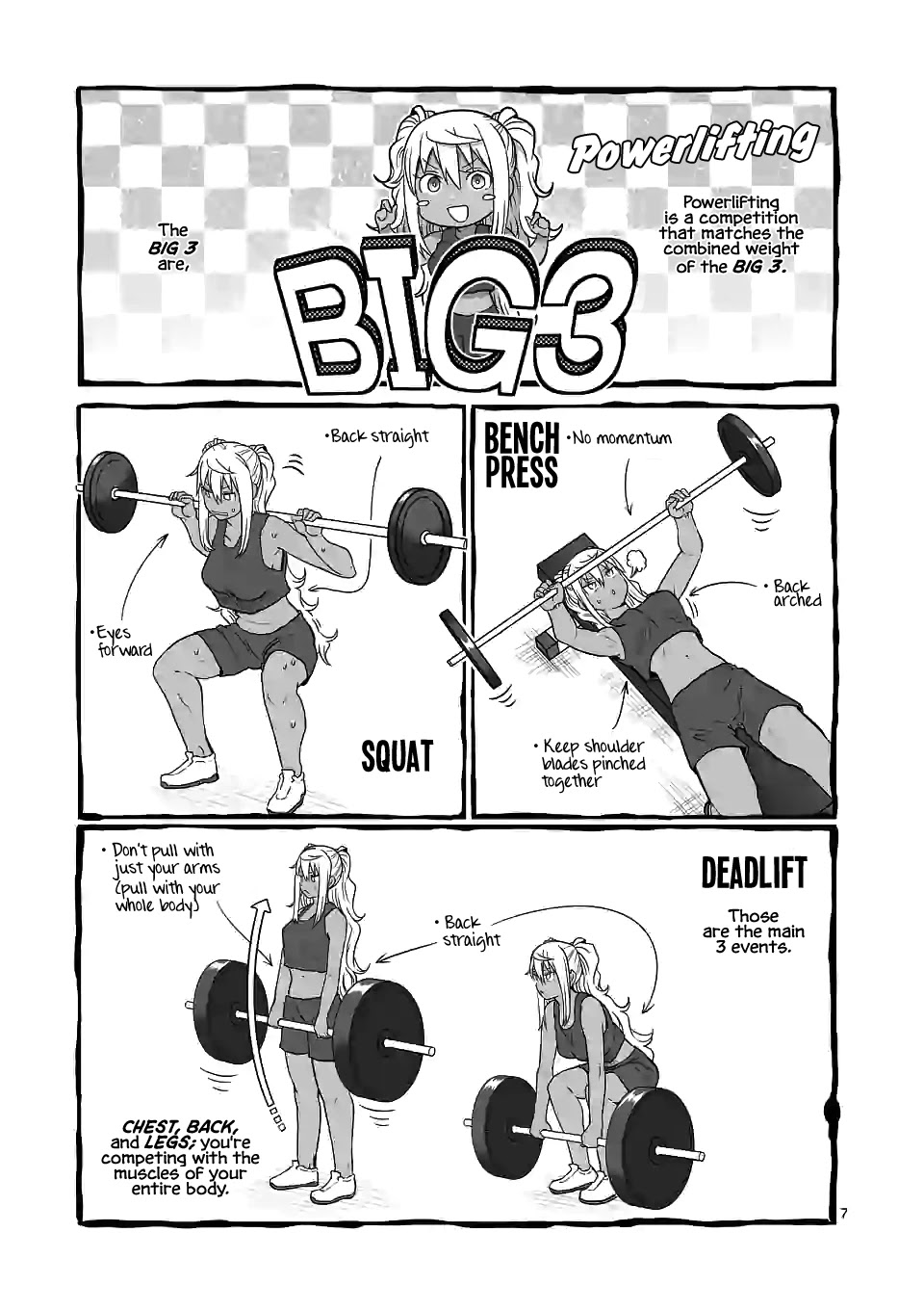 Danberu nan kiro moteru? Chapter 127 page 8 - Chapter 127: Powerlifting