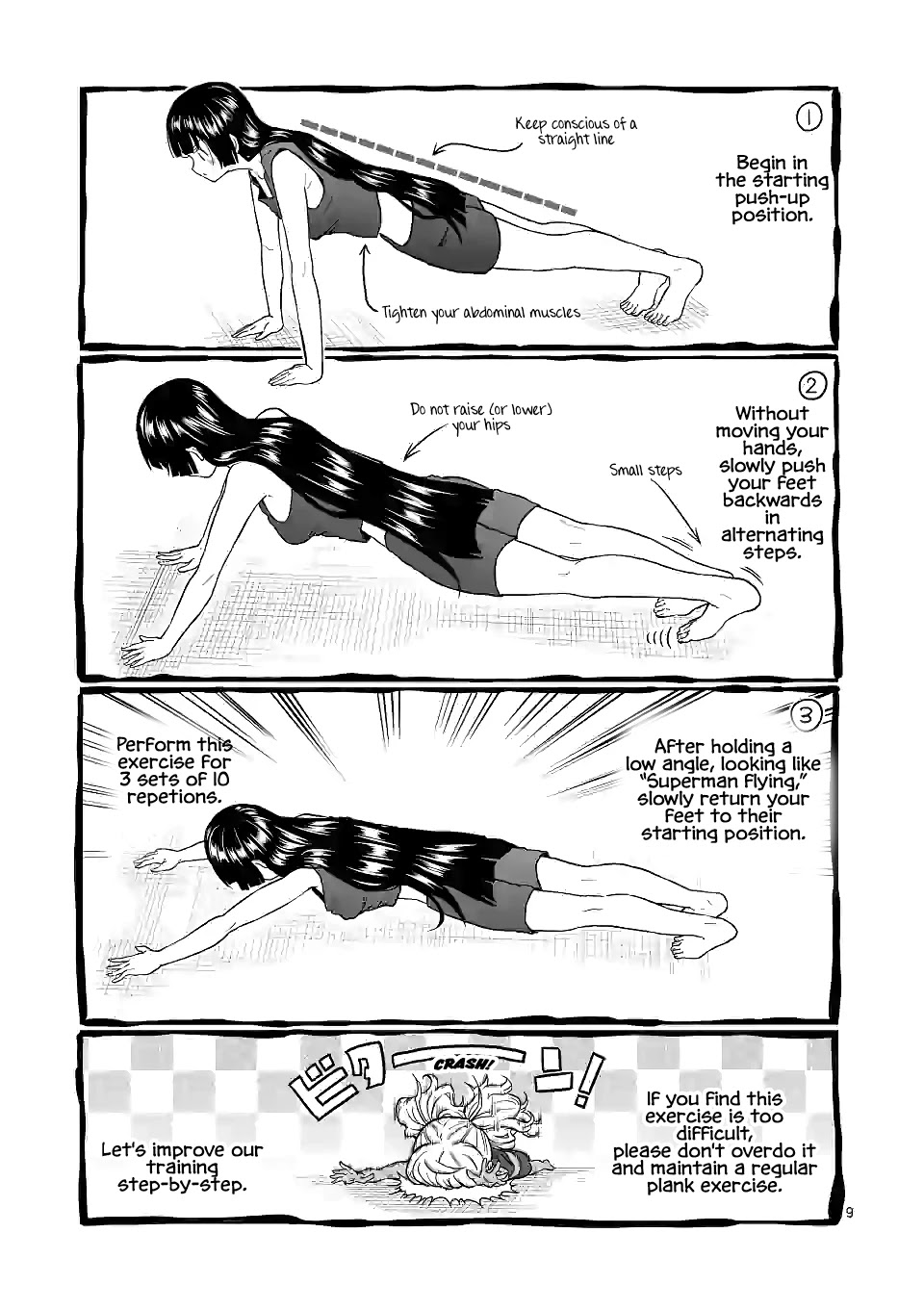 Danberu nan kiro moteru? Chapter 128 page 10 - Chapter 128: Superman Plank