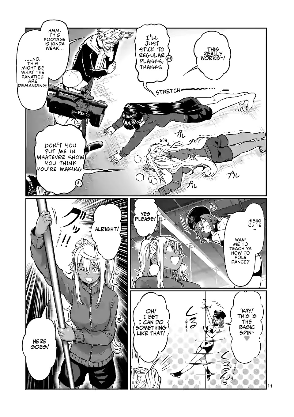 Danberu nan kiro moteru? Chapter 128 page 12 - Chapter 128: Superman Plank