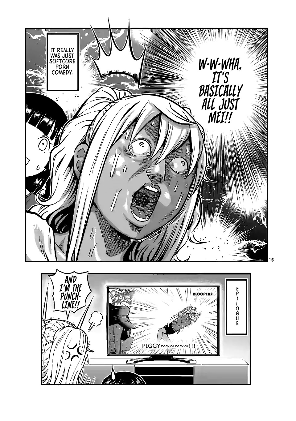 Danberu nan kiro moteru? Chapter 128 page 16 - Chapter 128: Superman Plank