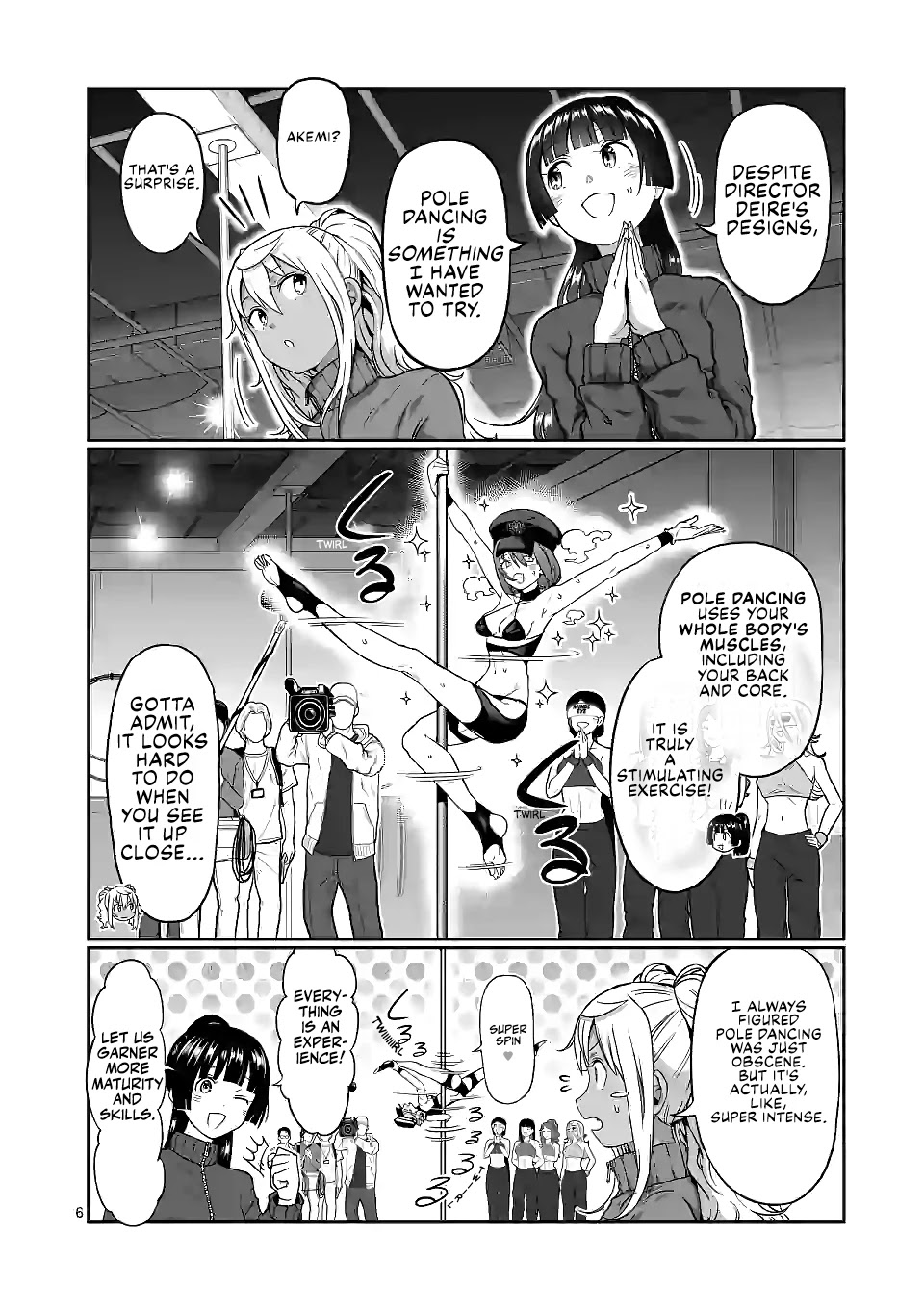 Danberu nan kiro moteru? Chapter 128 page 7 - Chapter 128: Superman Plank