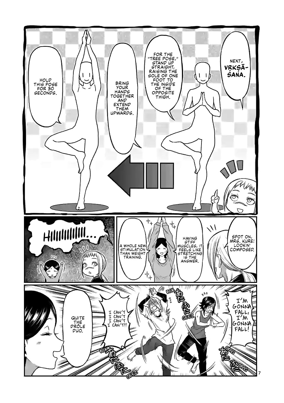 Danberu nan kiro moteru? Chapter 129 page 8 - Chapter 129: Standing on One Leg