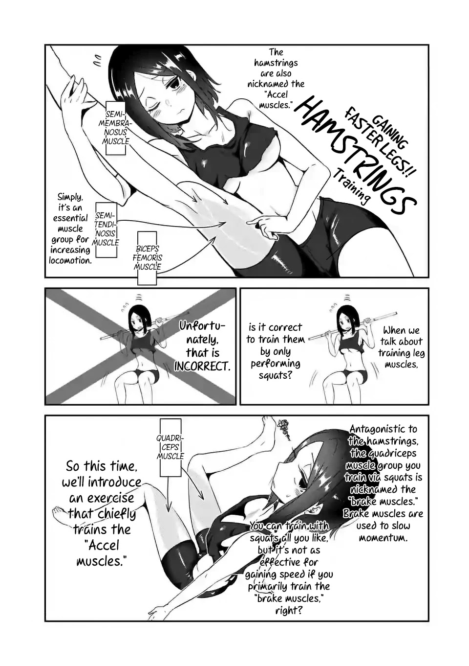 Danberu nan kiro moteru? Chapter 13 page 9 - Chapter 13: Leg Curl