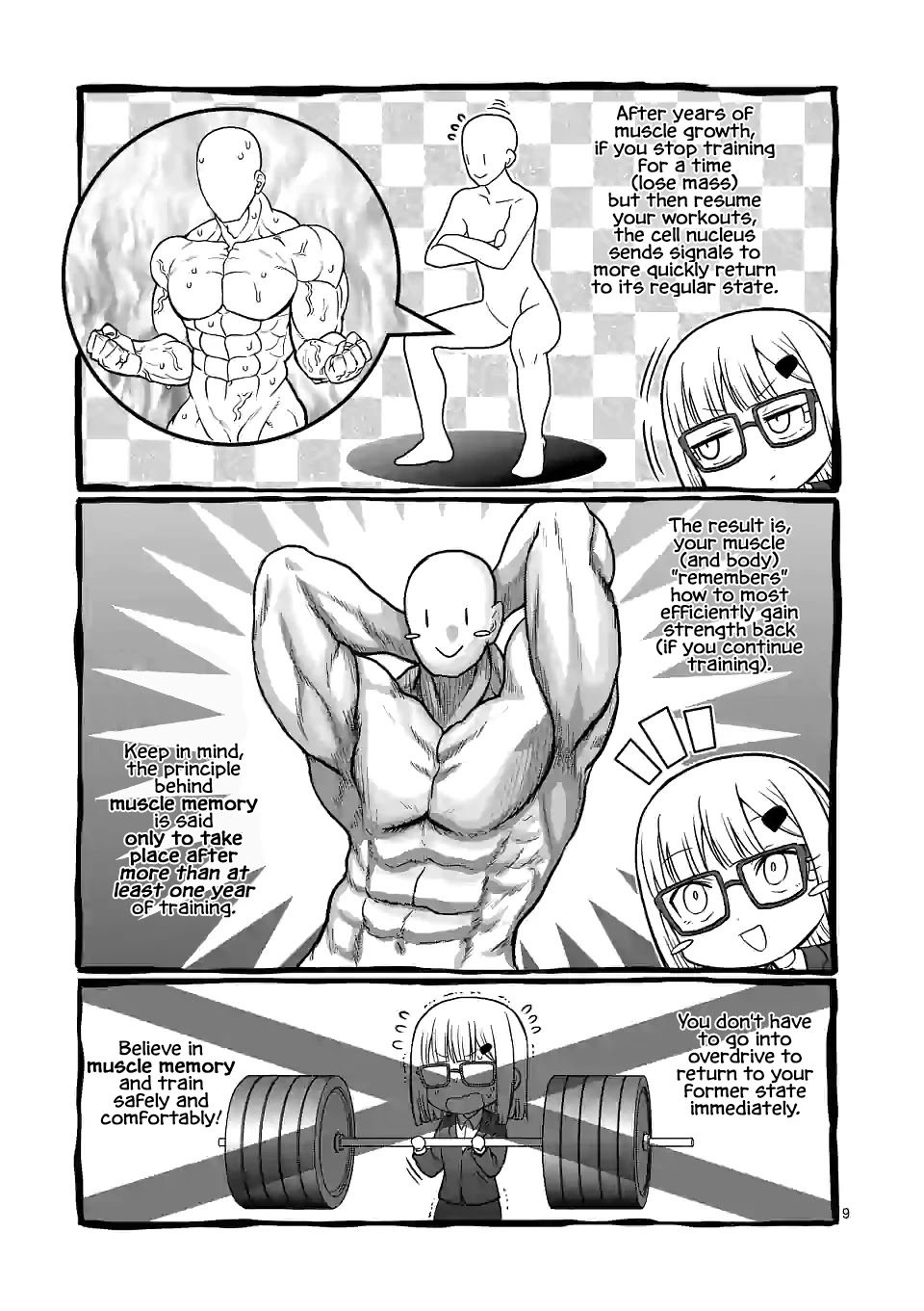 Danberu nan kiro moteru? Chapter 130 page 10 - Chapter 130: Muscle Memory