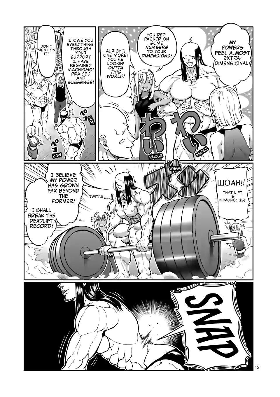 Danberu nan kiro moteru? Chapter 130 page 14 - Chapter 130: Muscle Memory
