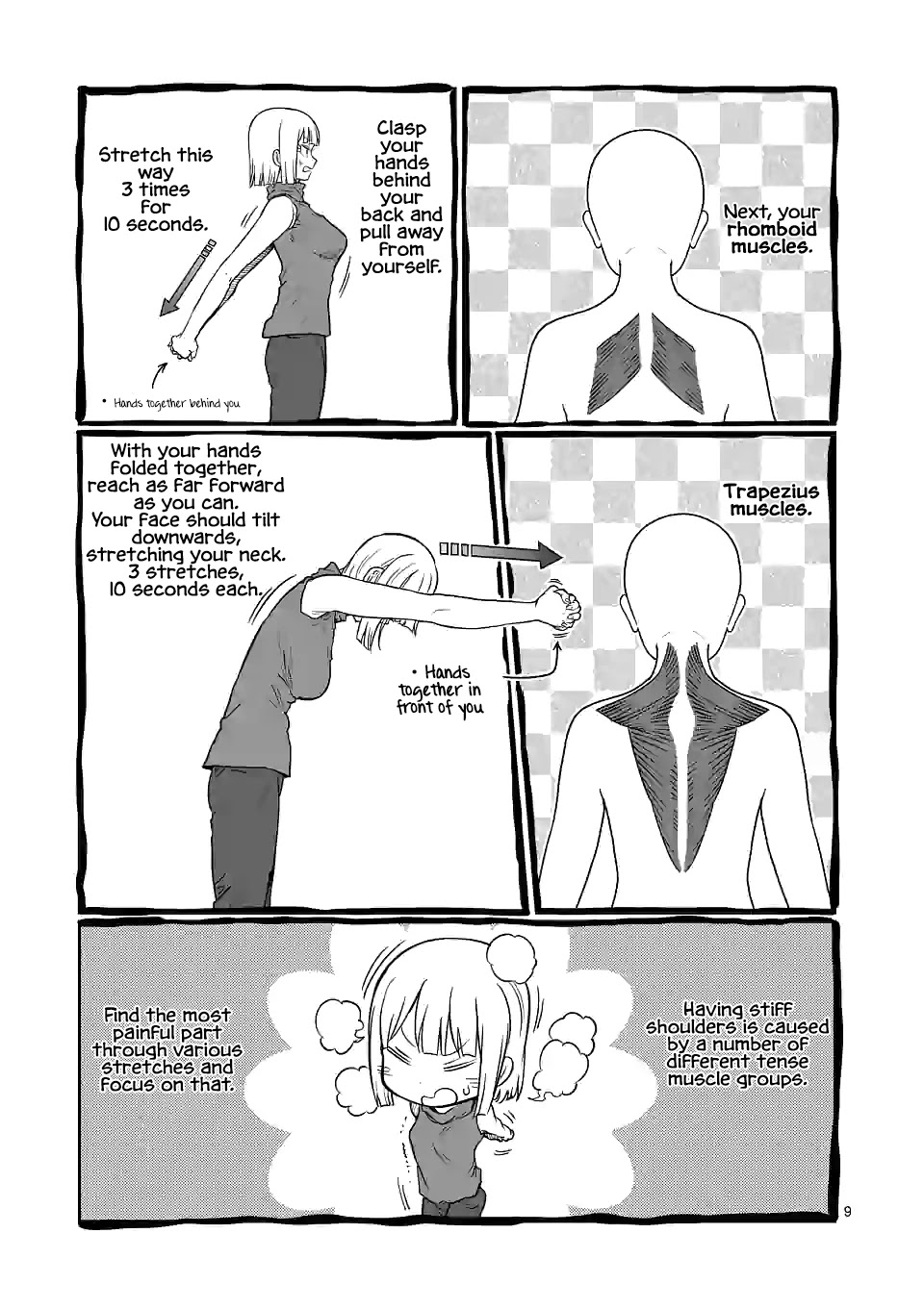 Danberu nan kiro moteru? Chapter 132 page 10 - Chapter 132: Shoulder Stretches
