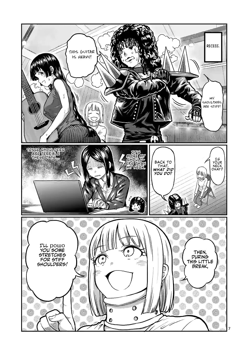 Danberu nan kiro moteru? Chapter 132 page 8 - Chapter 132: Shoulder Stretches