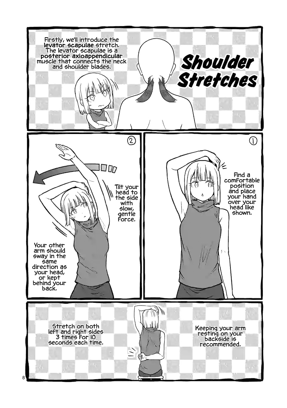 Danberu nan kiro moteru? Chapter 132 page 9 - Chapter 132: Shoulder Stretches