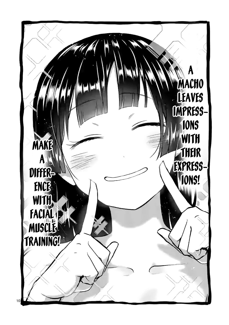 Danberu nan kiro moteru? Chapter 133 page 11 - Chapter 133: Facial Muscle Training