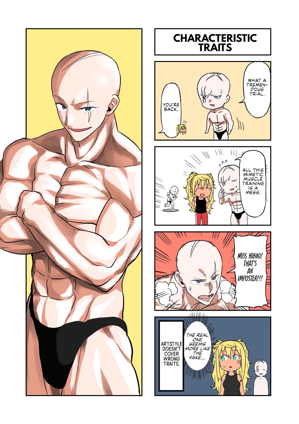 Danberu nan kiro moteru? Chapter 133 page 16 - Chapter 133: Facial Muscle Training