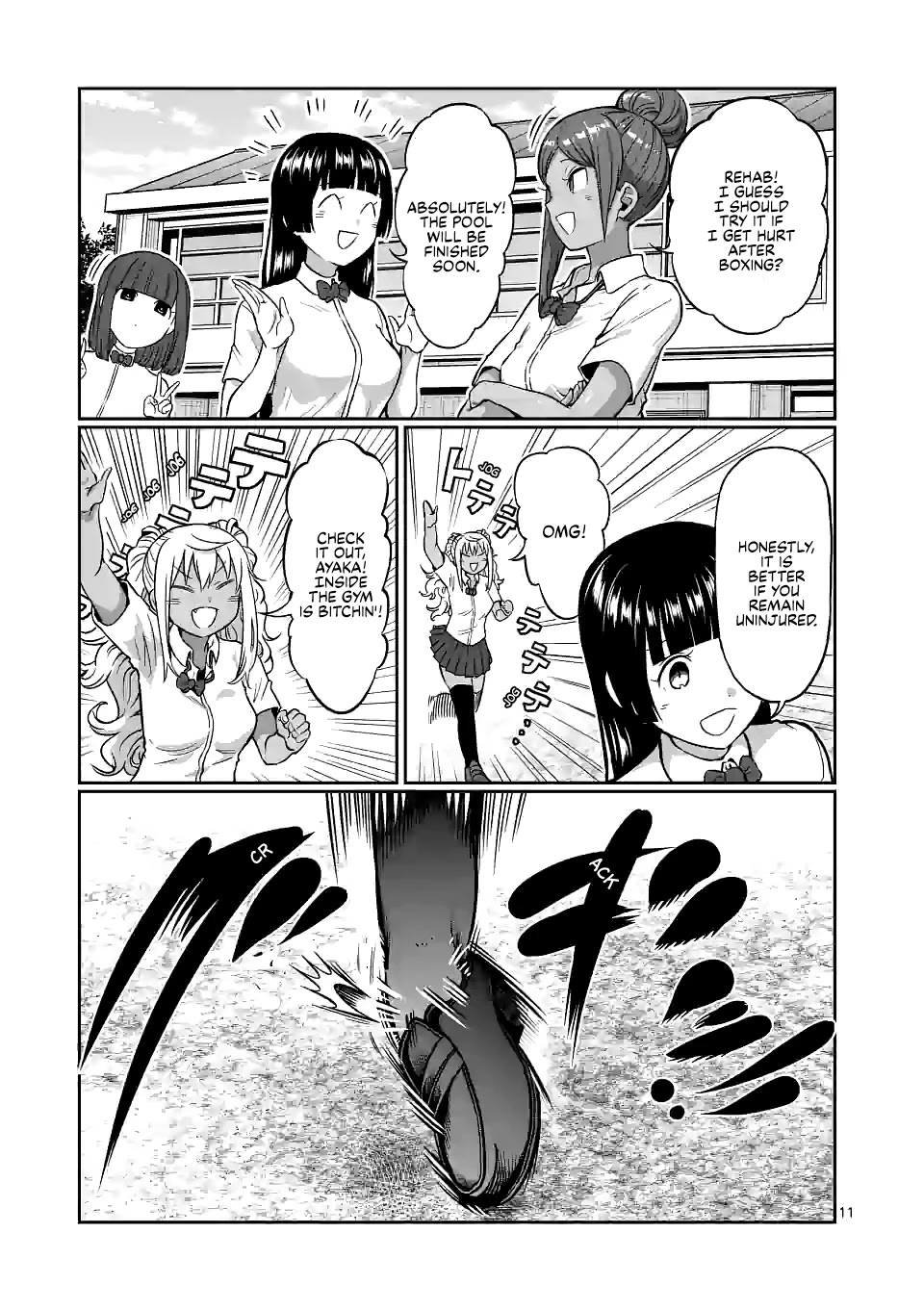 Danberu nan kiro moteru? Chapter 134 page 12 - Chapter 134: Underwater Walking