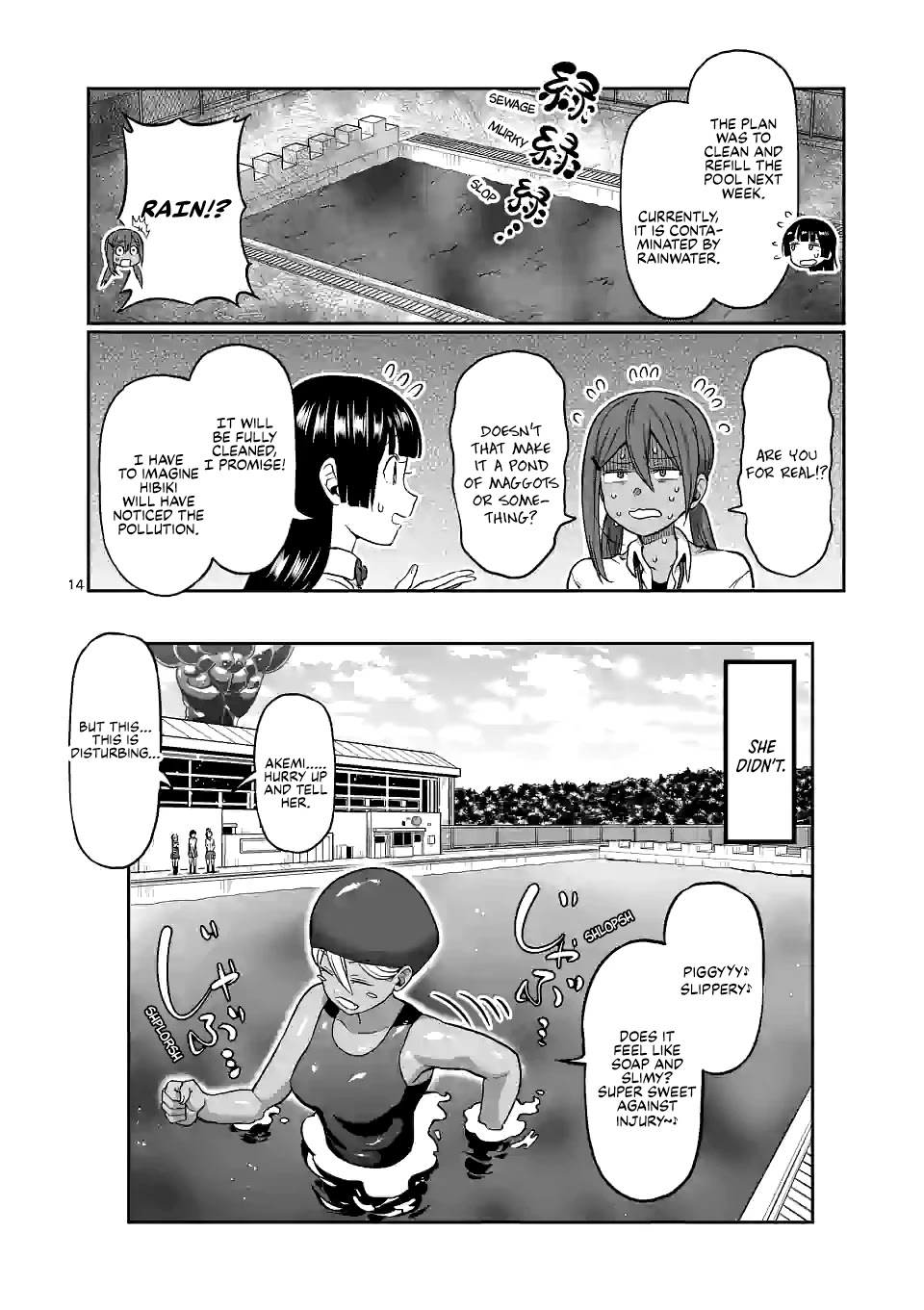Danberu nan kiro moteru? Chapter 134 page 15 - Chapter 134: Underwater Walking