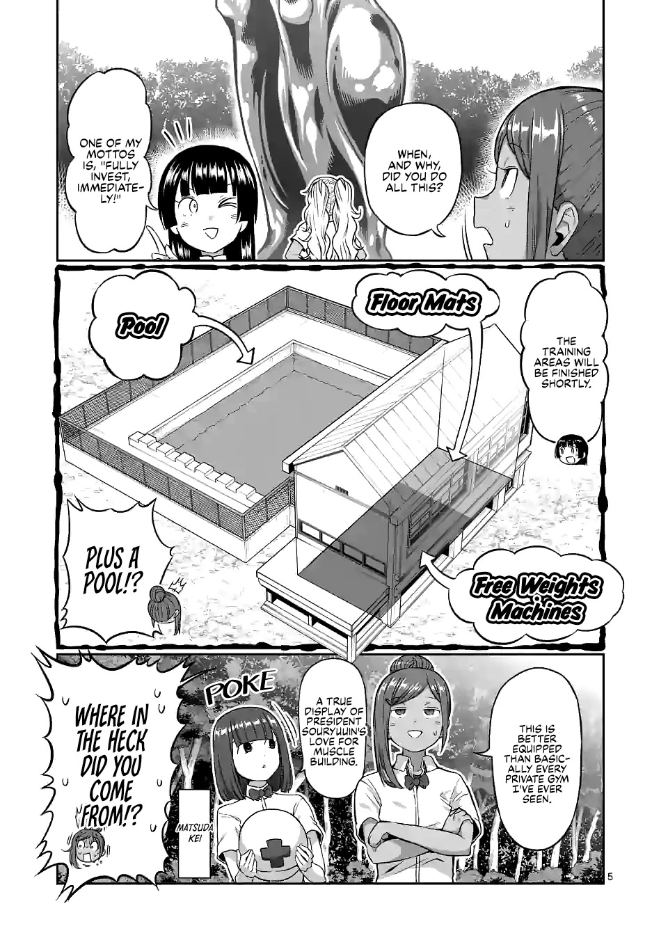 Danberu nan kiro moteru? Chapter 134 page 6 - Chapter 134: Underwater Walking