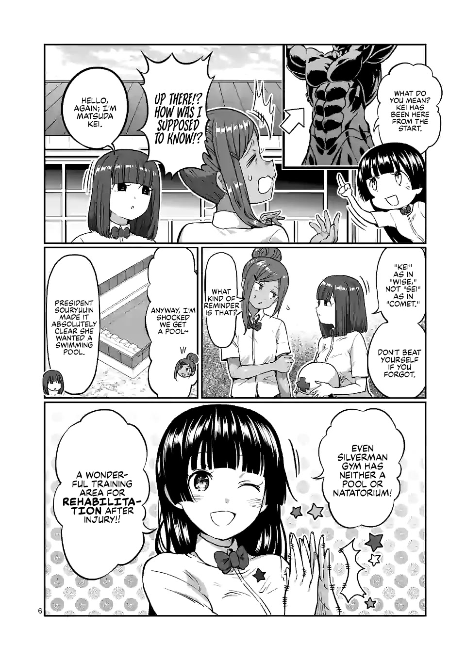 Danberu nan kiro moteru? Chapter 134 page 7 - Chapter 134: Underwater Walking