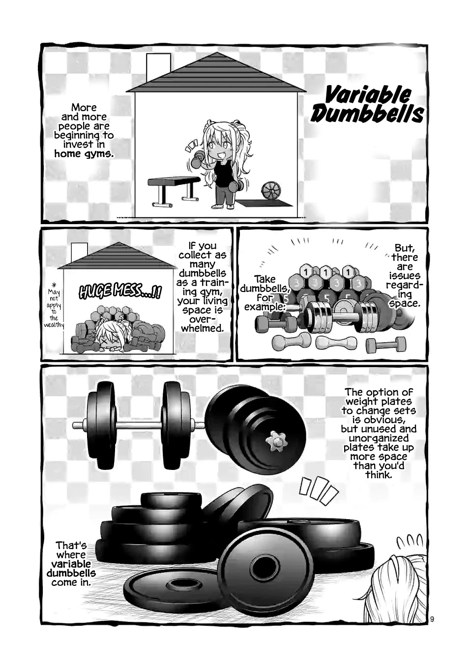 Danberu nan kiro moteru? Chapter 136 page 10 - Chapter 136: Variable Dumbbells