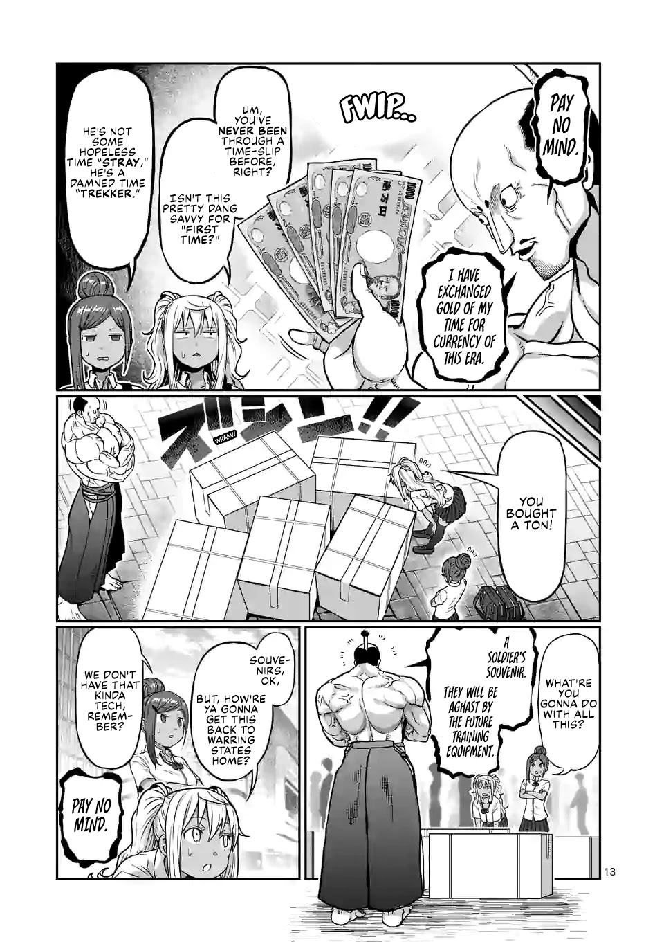 Danberu nan kiro moteru? Chapter 136 page 14 - Chapter 136: Variable Dumbbells